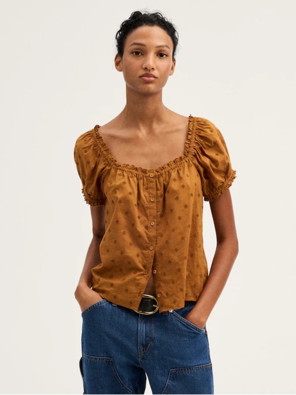NWT Madewell The Chateau Top